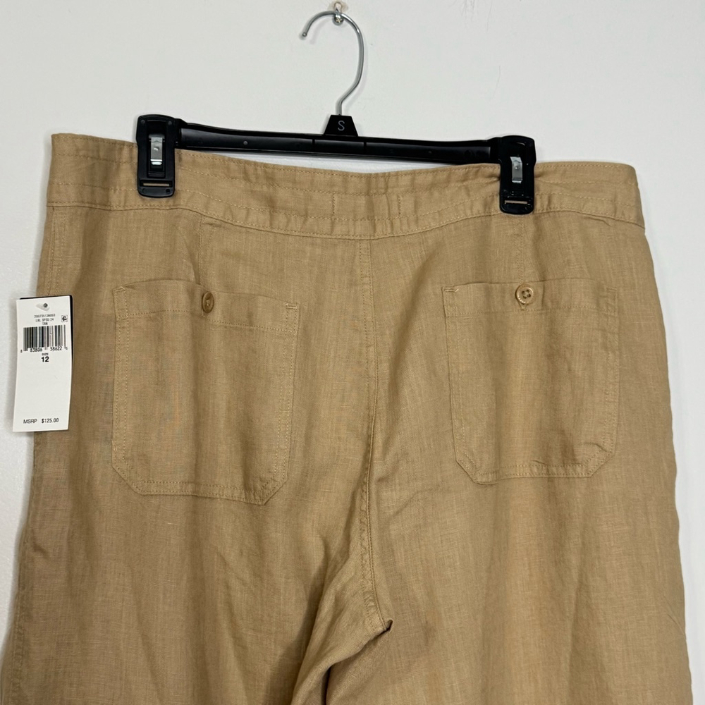 Lauren Ralph Lauren Jovonie Wide Leg Pants Size 12 - Picture 5 of 9
